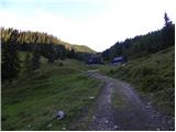 Planina Kosmačeve Rastke - Velika Raduha